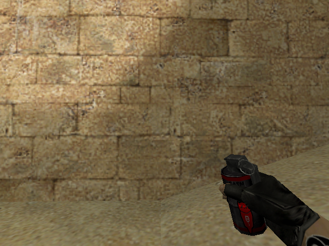 Shadow The Hedgehog With Pistol [Counter-Strike 1.6] [Sprays]